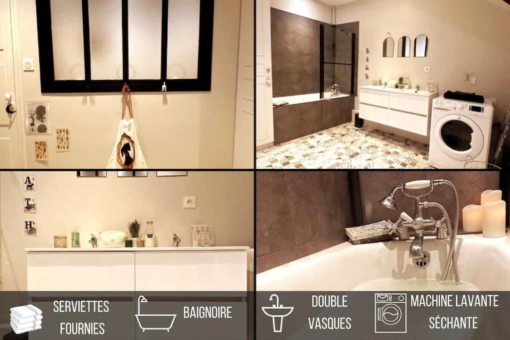 Grand Appartement Place Saint-Pierre, Proche Chateau De Saumur Et Bord De Loire" Екстериор снимка